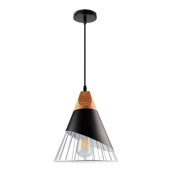 

Pendant Light E27 Pendant Lighting Shade Metal Cage, perfect for Restaurant,Kitchen Island,Dining Room and Bedroom, Nordic Moder