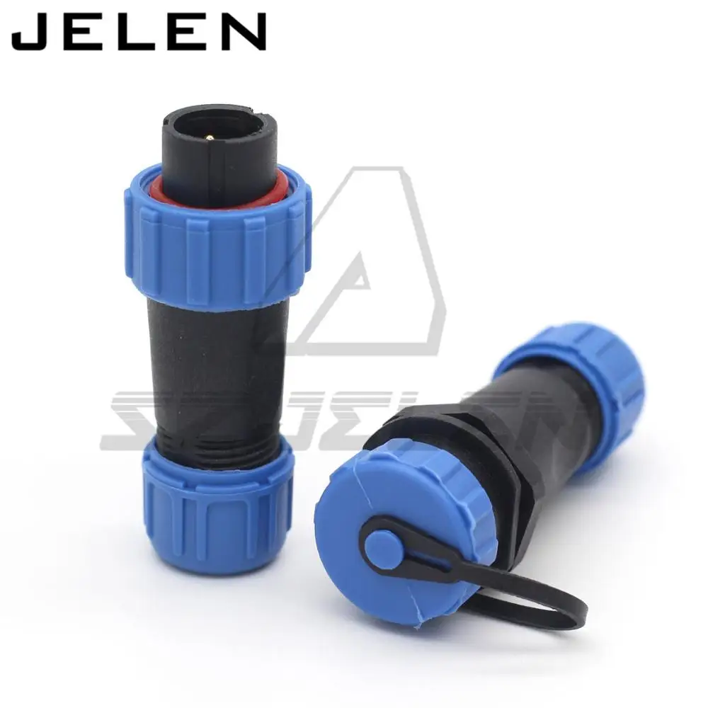 

SP13 waterproof 3pin connector plug socket, 3pin cable connector,ip68 ,power cord connector,LED 3 pin High Power connectors