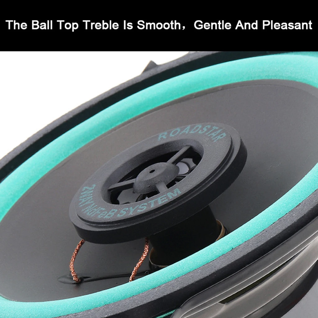 2x 5 Inch Car Speaker Full Range Automobile Speakers Universal Durable