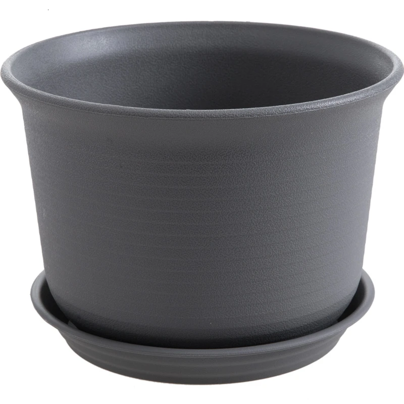 

Home Plastic Potted Plant Botany Flowerpot Belt Tray Originality Balcony Indoor Bonsai Circular Plant Small Basin