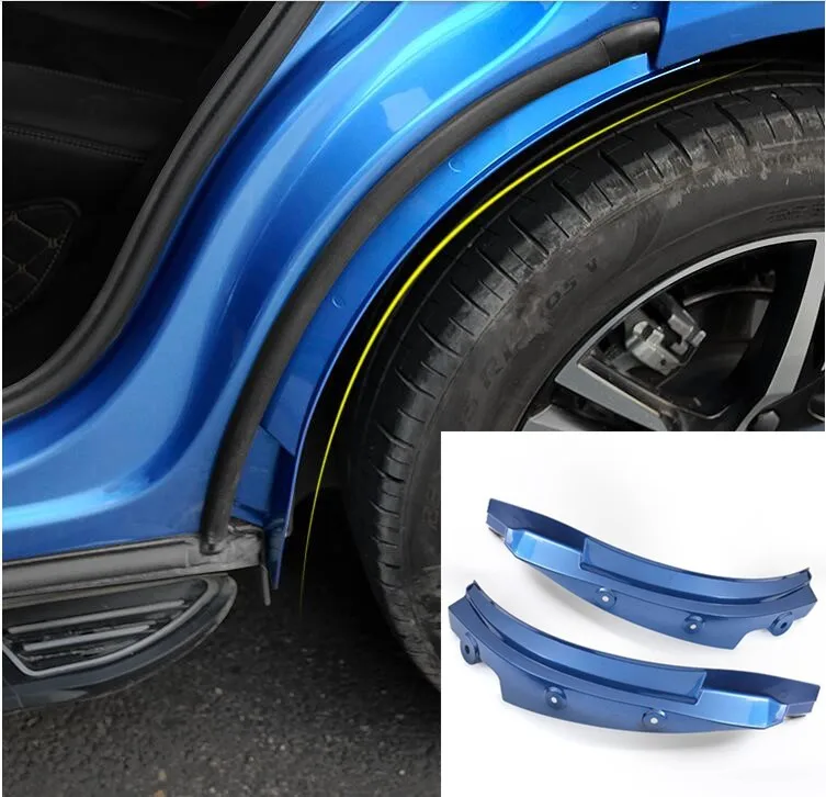 thumbnail: Pizgear Spatbordverbreders Voor Jeep Renegade 2015-2022 - Zwarte ABS Bescherming Tegen Modder En Steenslag