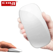 CHYI Touch Magic беспроводная мышь эргономичная ультра тонкая USB оптическая мышь 1600 dpi офисная компьютерная мышь для Apple Macbook ПК ноутбука
