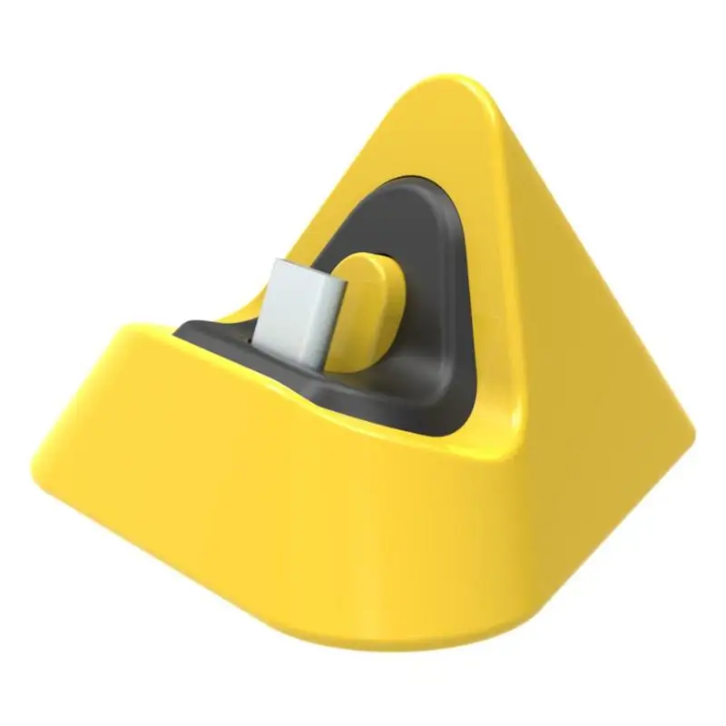 Yelow Портативная зарядная док-станция для nintendo Switch Lite type C зарядная подставка - Цвет: Yelow