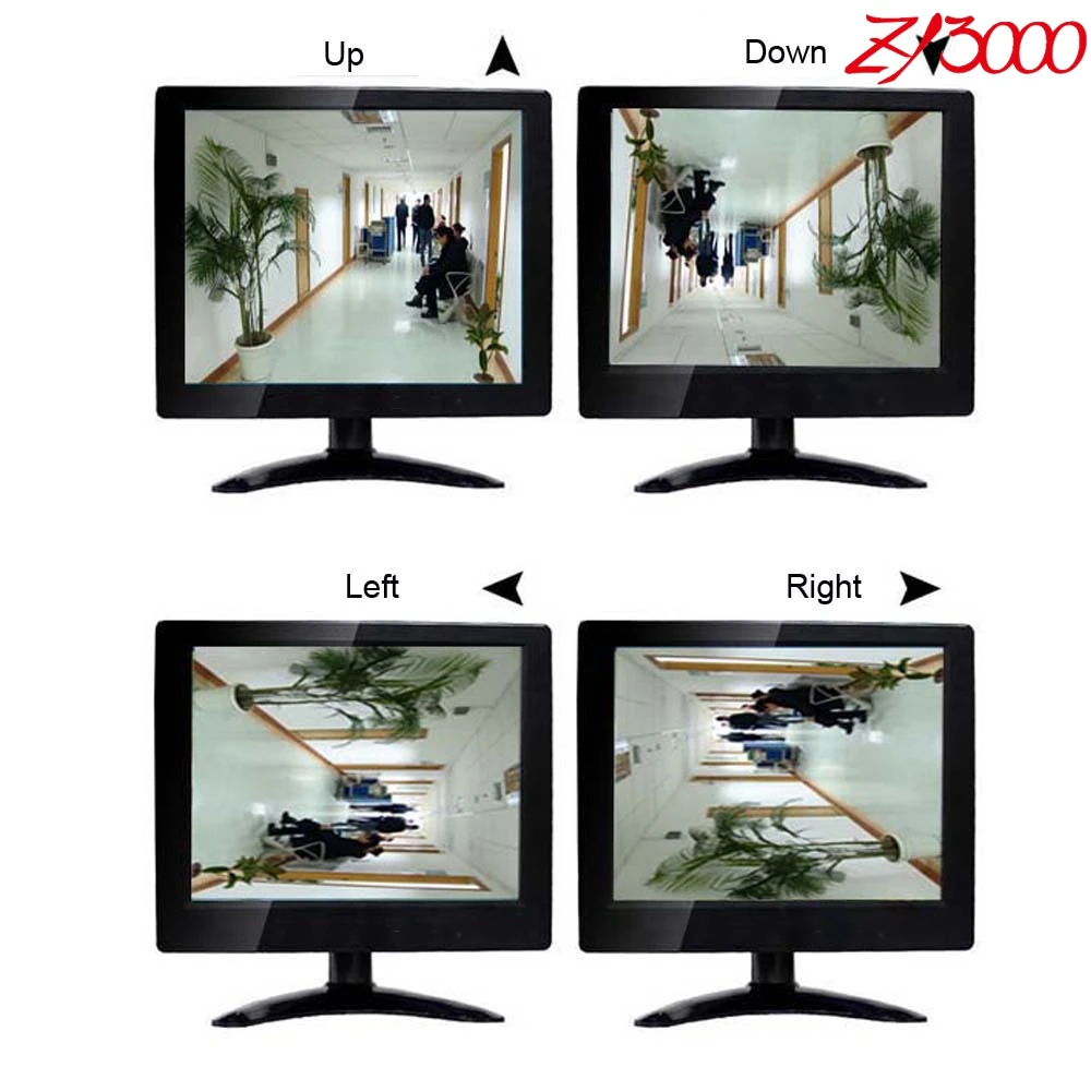 Новый 12 &quot4:3 Led монитор широкий экран HD lcd BNC видео монитор|Мониторы| |