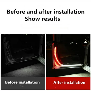 

Car Door LED Safety Warning Lights Parking Lamp for KIA RIO k2 Ceed Soul Sportage Sorento Hyundai solaris verna iX35 All car