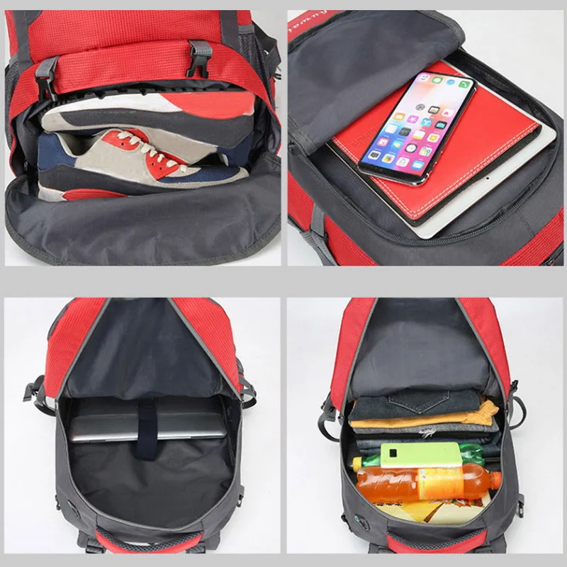 Vertvie 40L/60L походные сумки для походов спортивная сумка для скалолазания дорожные спортивные сумки для охоты многофункциональная Lafge Емкость