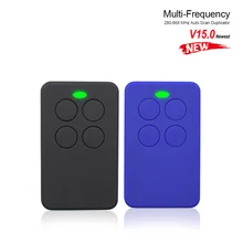 Atualizar v15.0 porta da garagem controle remoto 433mhz abridor de porta da garagem 280mhz a 868mhz multi frequência portão comando transmissor