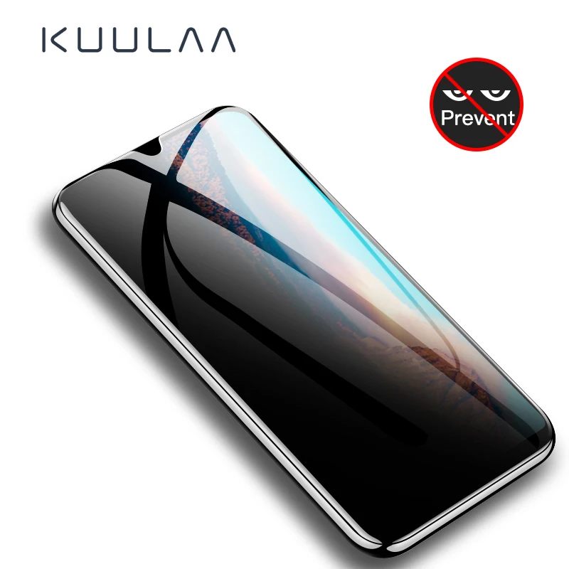 

KUULAA Screen Protector For Xiaomi Mi 9 8 Redmi Note 8 7 Protective Glass Full Coverage Tempered Glass For Xiaomi Mi 9 AntiSpy