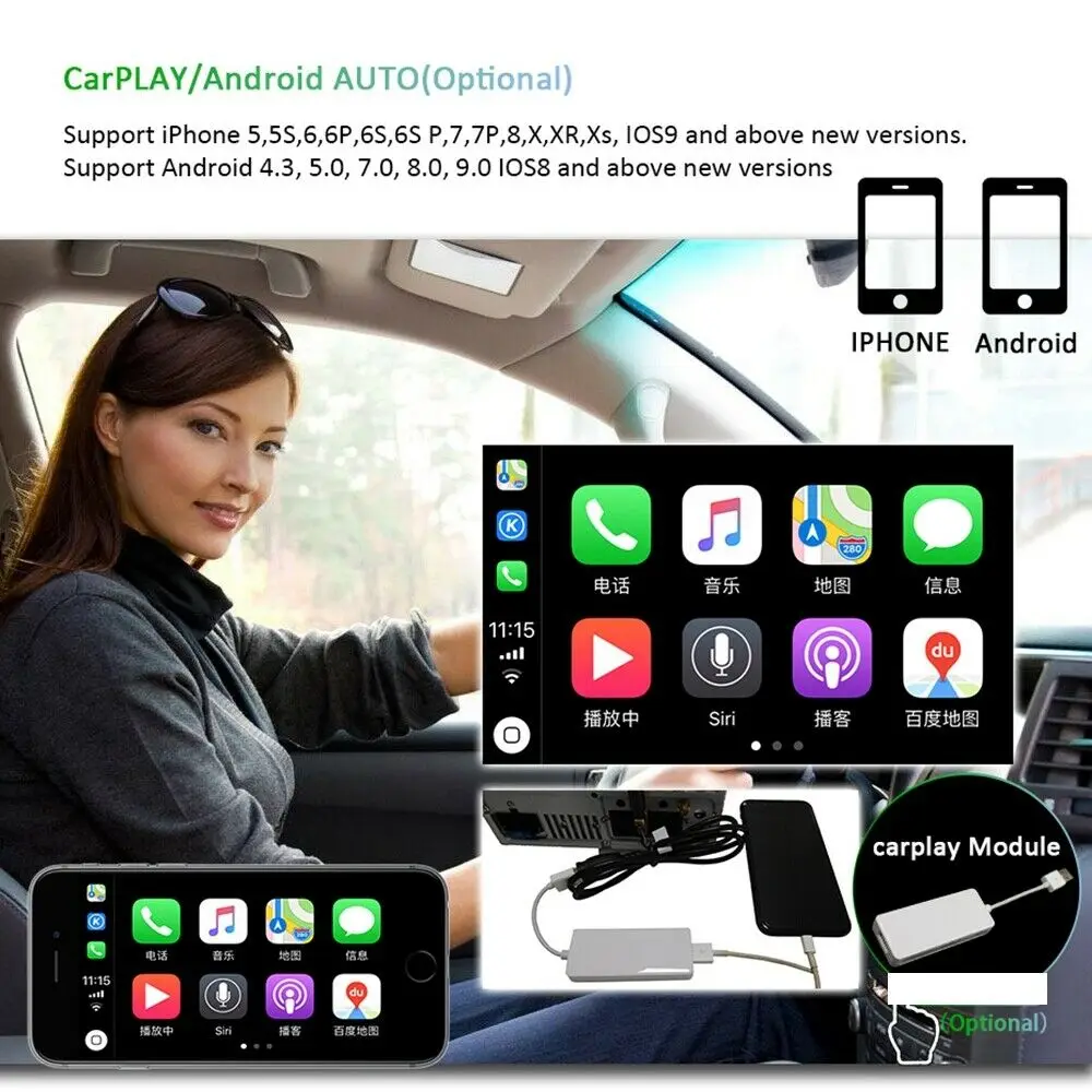 Для HONDA CRV 2007-2011 Автомобильный gps навигатор Android 9,1 автомобильный стерео 2DIN DVD мультимедийный плеер