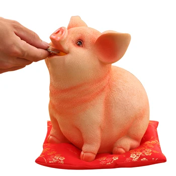 

Cute Pig Piggy Bank Cartoon Coin Jar Savings Secret Safe Box Kids Mariage Kids Bank Sparkasse Save Money Home Decorations AA50MB