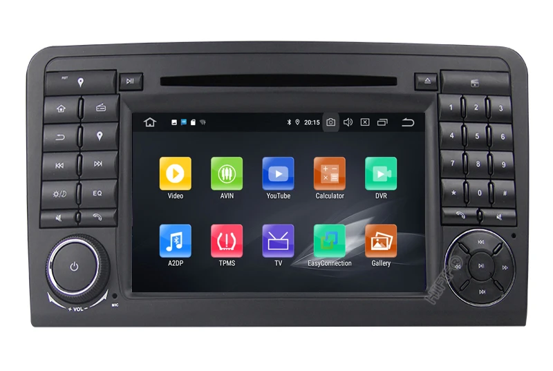 Octa Core 7 ''Android 9,0 автомобиля DVD gps плеер для Mercedes Benz ML W164 W300 ML350 ML450 ML500 GL X164 G320 GL350 GL450 GL500