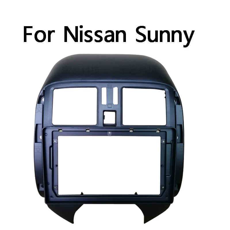 

For Nissan Sunny 2011 2012 2013 Car Fascias Navigation Frame Dash Frame Kit For 9" Universal Android Multimedia Player