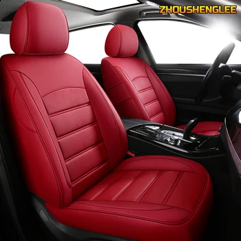 

Custom Leather car seat cover For Volkswagen Passat Beetle Tuareg Tiguan Phaeton VW R36 Eos MAGOTAN Scirocco car seats