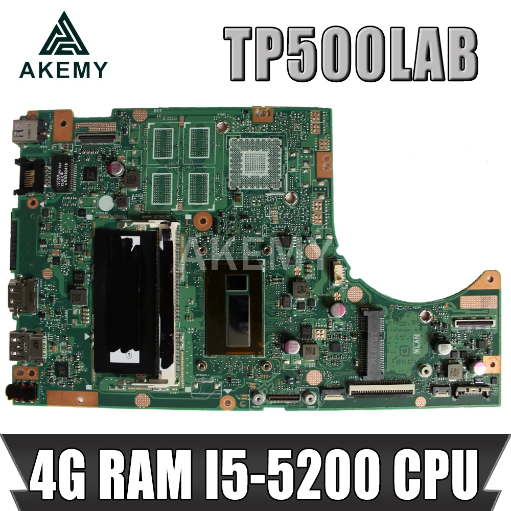 SAMXINNO для ASUS TP500LAB Laotop материнская плата TP500L TP500LA TP500LN с 4G RAM I5 5200 CPU|Материнские