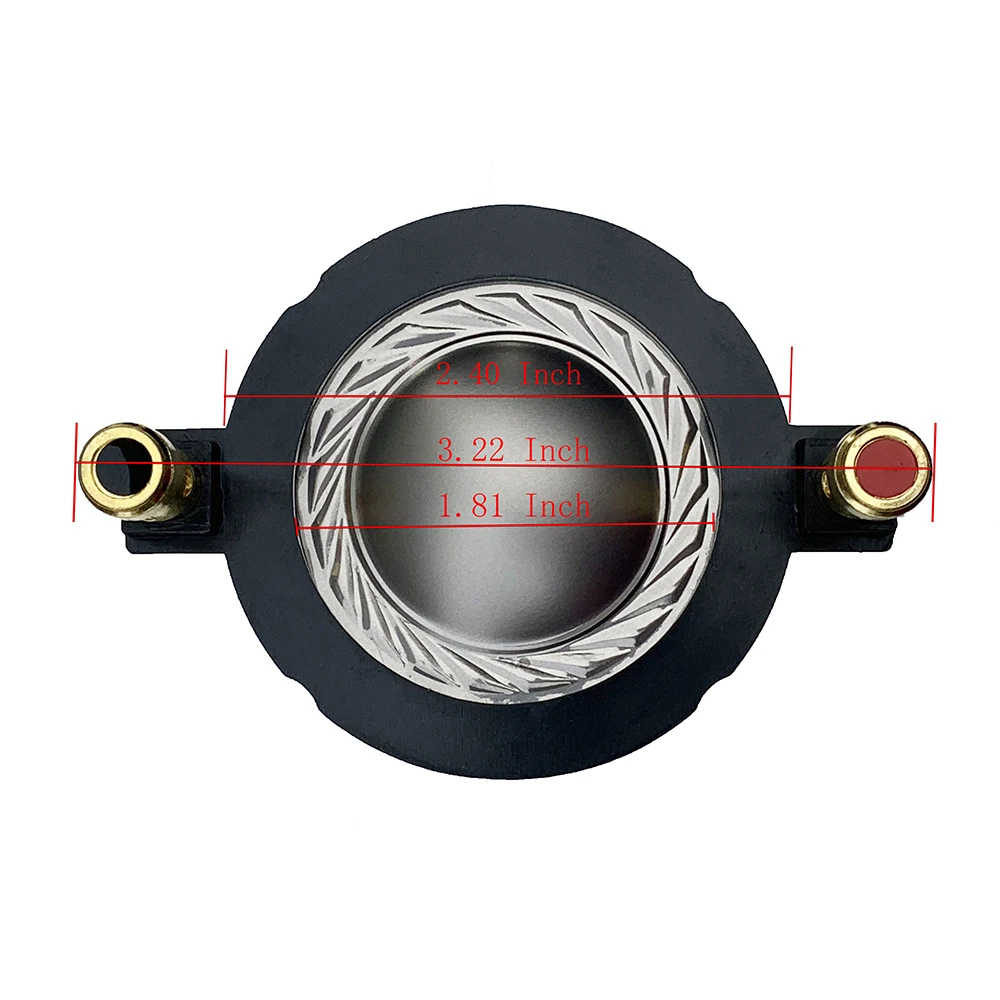 34mm titanium compression speaker driver tweeter diaphragm  