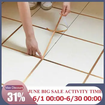 

6mx8mm Gypsum Beauty Edge Line Non-self-adhesive Household Plaster Decorative Room Sticker Seam Waterproof Line Living Ceil O1R4