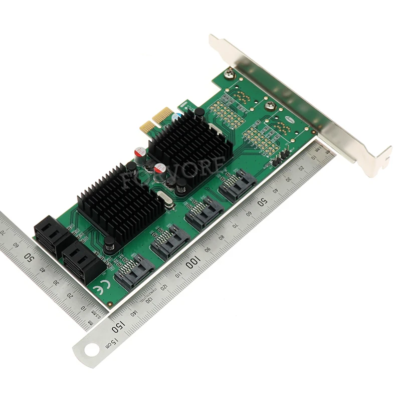 PCI express SATA конвертер на III преобразователь карты расширения SATA3 e PCIe x1 адаптер
