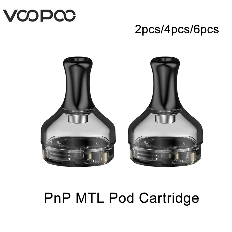 Оригинальный картридж VOOPOO PnP MTL Pod 2 мл подходит для катушки комплекта V.SUIT Pod/Drag X /Drag