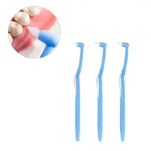 3 шт межзубная щетка Специальная мягкая межзубная щетка многоцелевая межзубная щетка Ортодонтическая зубная щетка для семьи