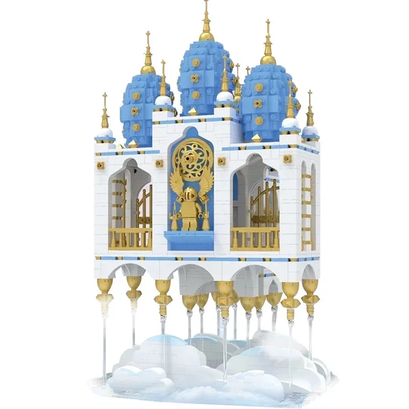 MOC 2660pcs Creator Floating Cloud City Castle набор строительных блоков Кирпичи Совместимые модели