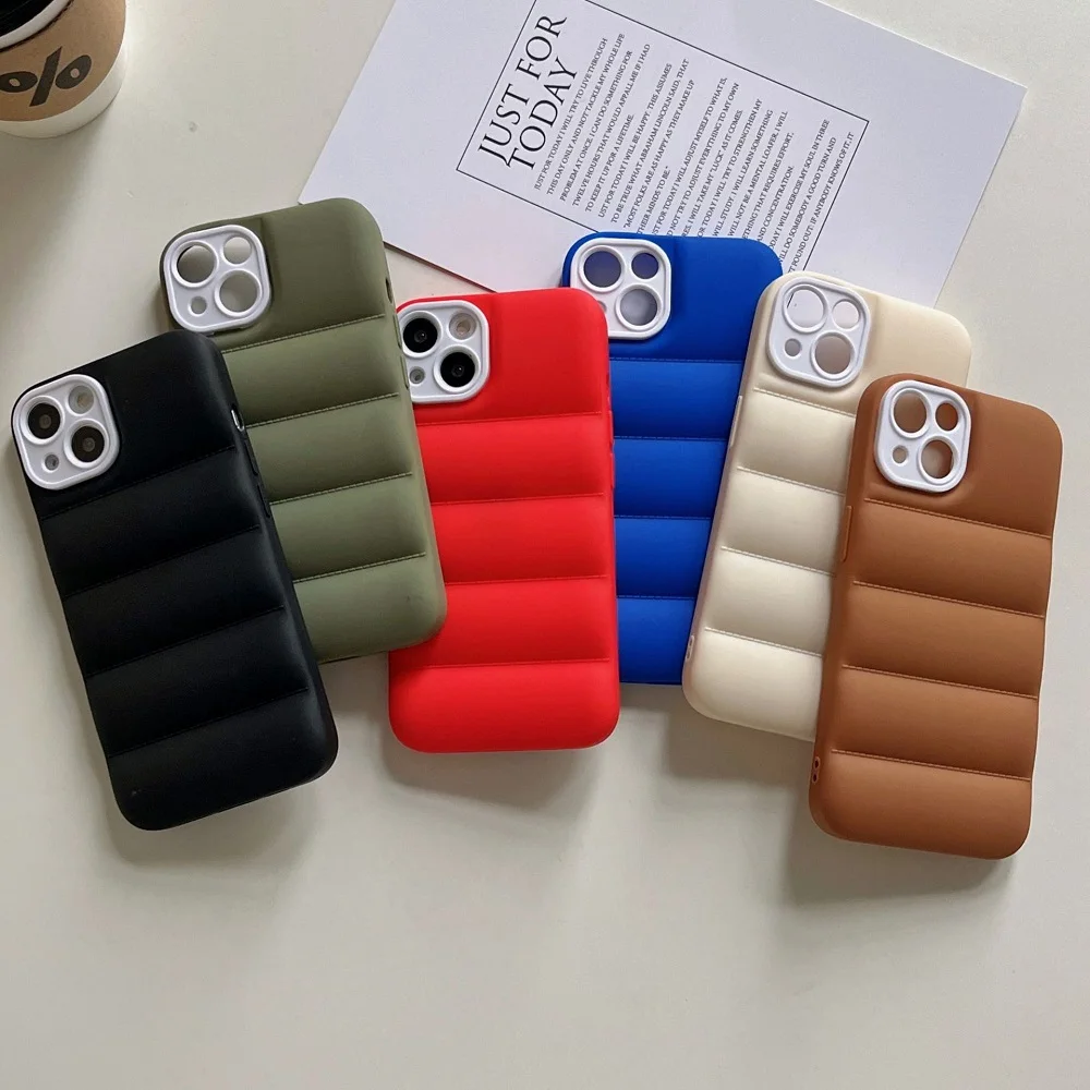 Funda De Silicona Suave A Prueba De Golpes Para iPhone 11 12 13