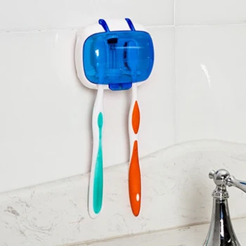 

UV Toothbrush Sanitizer, Toothbrush Holder Wall Mounted Sterilizer Cner Toothbrush Sanitizer for Family, Kids
