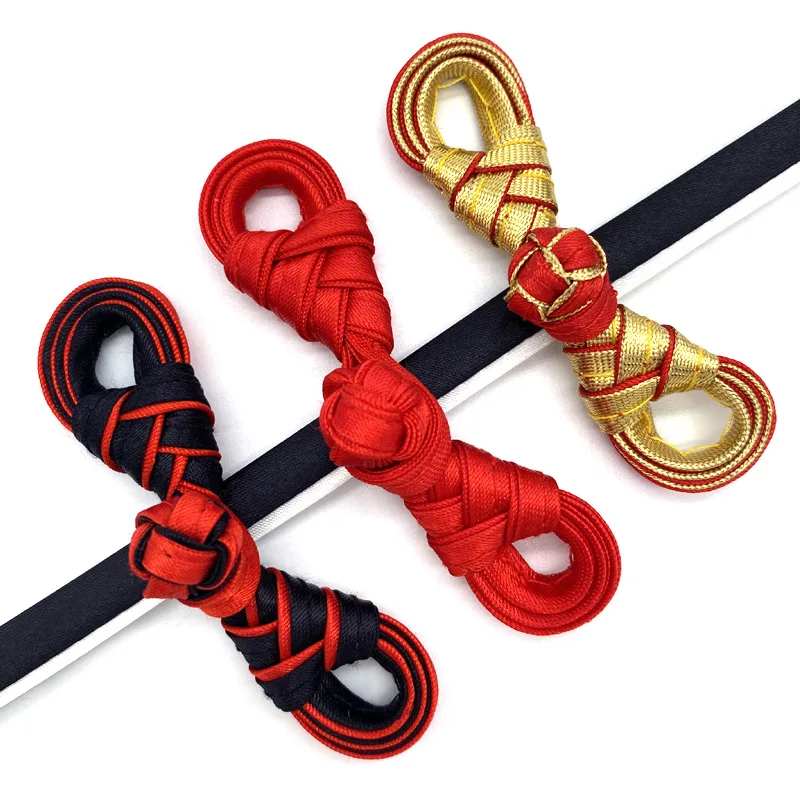 5 пар китайская застежка пуговицы узелковая полая форма ручная работа шитье Cheongsam