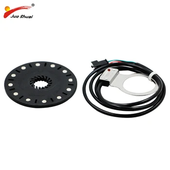 

Electric bicycle PAS Pedal Assist Sensor e bike 12 magnet PAS system DIY bike modified parts Easy to Install Ebike accessory