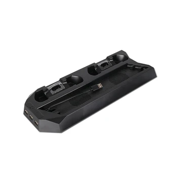 

Vertical Stand for PS4 Slim/Pro with Cooling Fan,Dual Gamepad Charger Station with 3 Port USB Hub