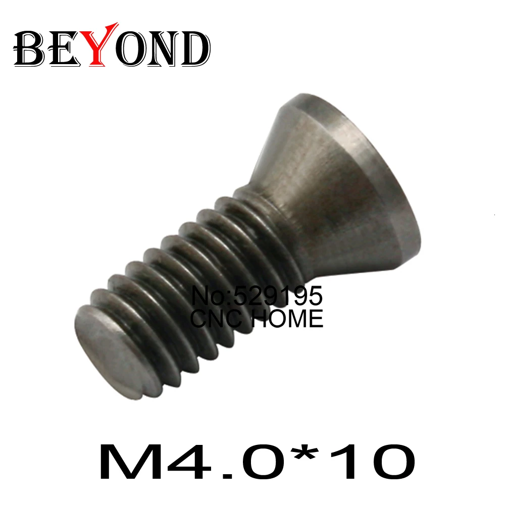 

BEYOND 50pcs M4.0*10mm Insert Torx Screw for Replaces Carbide Inserts CNC Lathe Tool lathe accessories