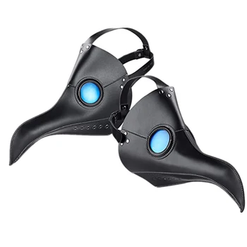 

1Pcs Halloween Mask Scary Long Nose Birds Beak Mask Plague Bird Beak Doctor Mask Steampunk Halloween Cosplay Costume Props