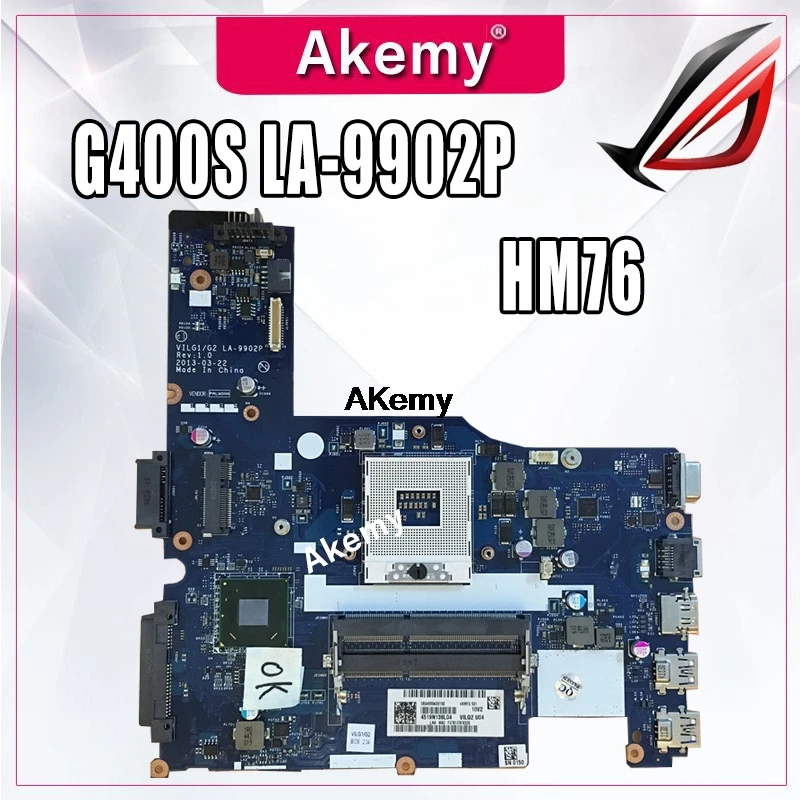 

Free shipping New New VILG1/G2 LA-9902P motherboard For Lenovo G500S Laptop motherboard HM76 ( For I3 I5 I7 CPU ) 100% tested
