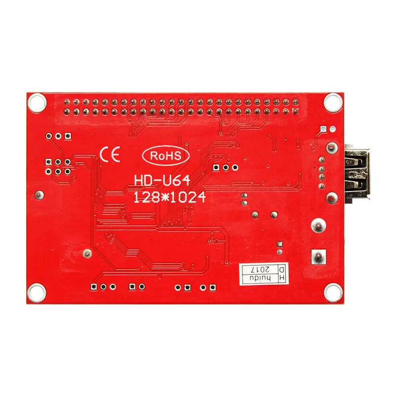 HD-U64 USB светодиодный модуль одноцветная плата управления rgb экран светодиодная контрольная карта для наружного светодиодного билборда