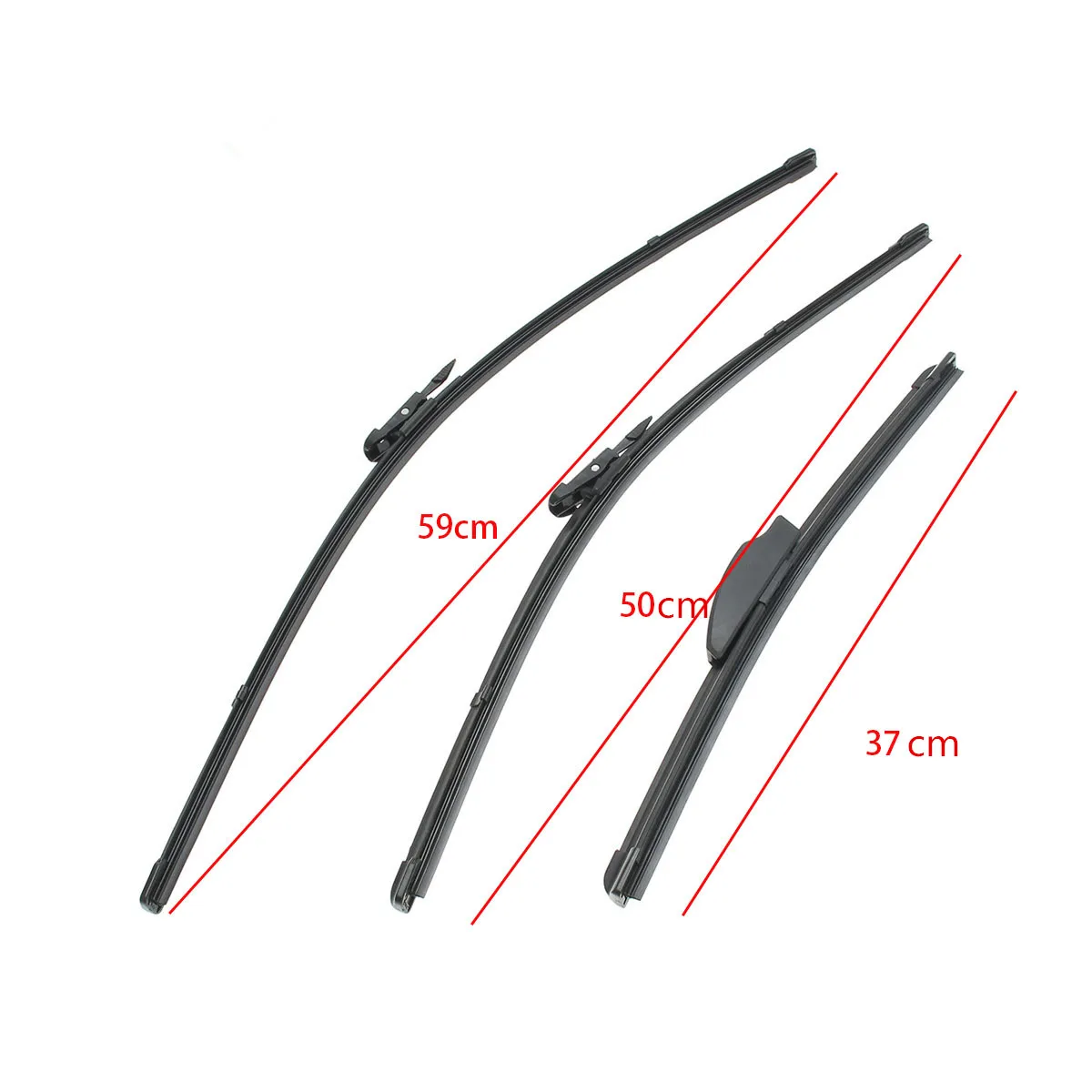 3 шт./компл. Передняя и задняя Автомобильная щетка стеклоочистителя для лобового