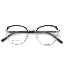 Ретро Женские оправа для очков в стиле кошачьи глаза леди Близорукость Оптические очки прозрачные линзы компьютерные очки Плоские зеркальные очки TR90 Z569