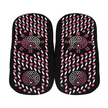 

Tourmaline Magnetic Therapy Washable Soft Foot Massage Stimulate Health Care Adult Socks Warm Sports Self Heating Deodorize