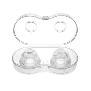 

1 Pair Silicone Nipple Corrector Painless Nipple Sucker Puller Aspirator for Correction Flat Inverted Nipples Breast Feeding