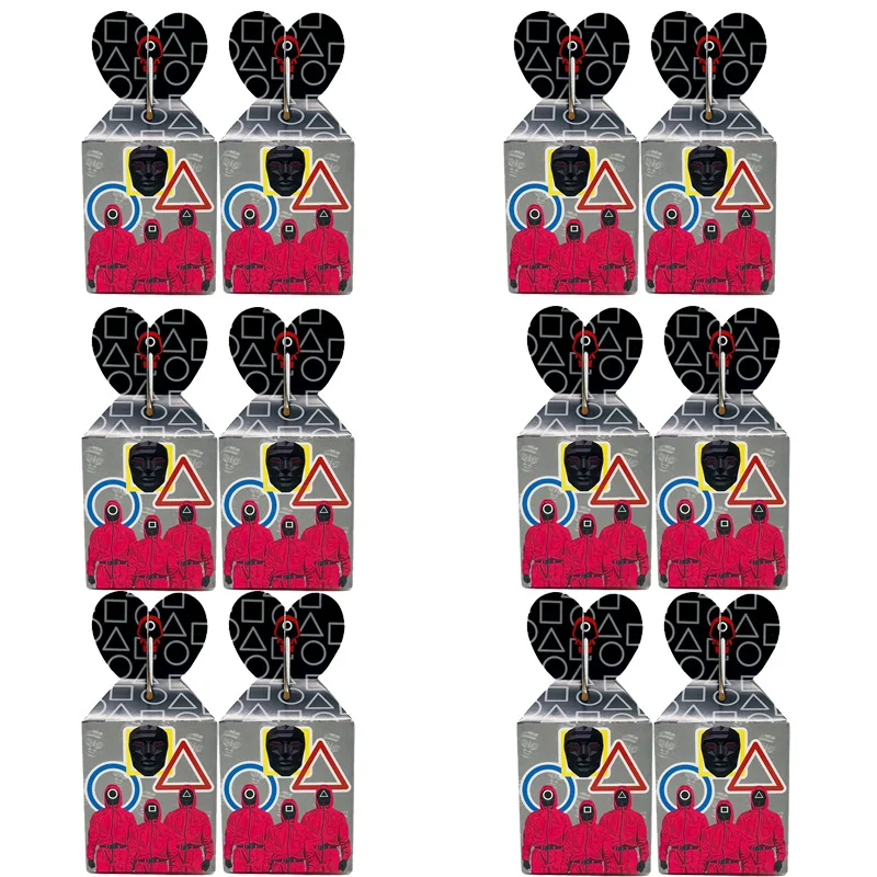 Bandai 12/24/36 Question Boy Birthday Party Candy Box Birthday Party Gift Box Souvenir Gift Candy Box Birthday Party Decorations