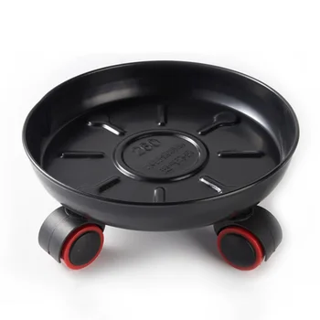 

Rolling Plant Caddy Dolly Trolley Stand Planter Holder Moving Wheels Garden For Moving Flower Pots, Vases And Potted Plants