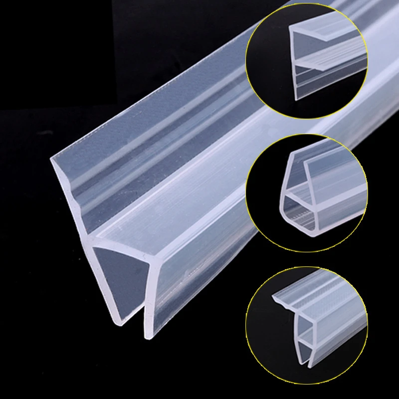 ShowerStallSealsFramelessGlassDoorSashWindowSealingStrips