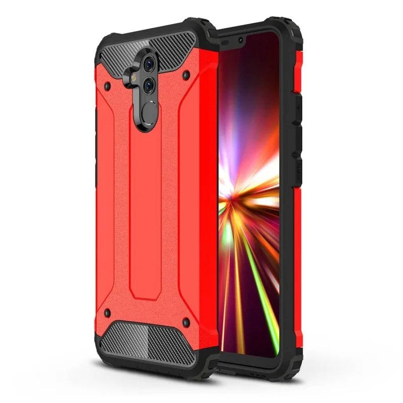 Для P30 P Smart Honor 9 10 Lite 6X 8X 8C чехол Гибридный PC силиконовый защитный противоударный чехол для huawei mate 20 pro Твердый Прочный чехол