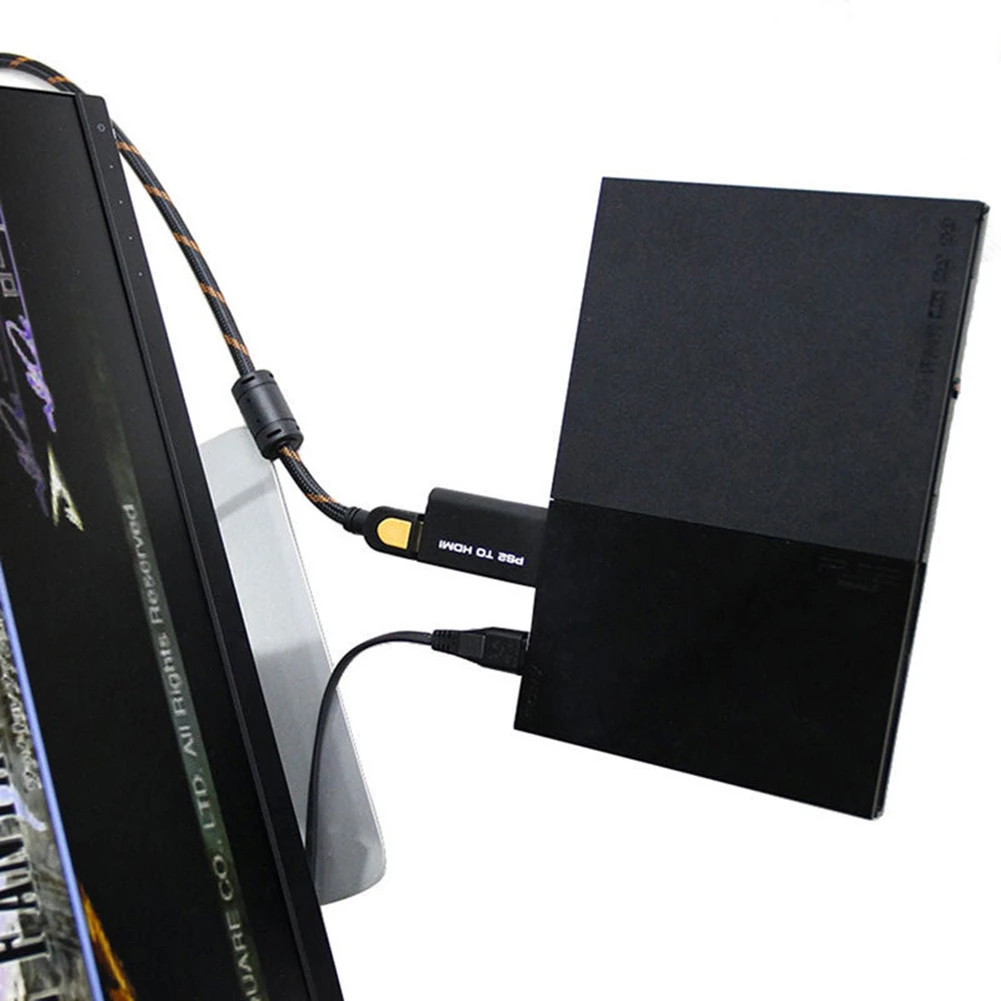 К HDMI конвертеру с 3,5 мм аудио выходным портом ТВ HD видео конвертер