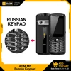 Russian Keypad AGM M5 Simplified Android OS 4G LTE Type C Touch Screen IP68 Waterproof Rugged Featured Mobile Phone 2.8 Inch 1