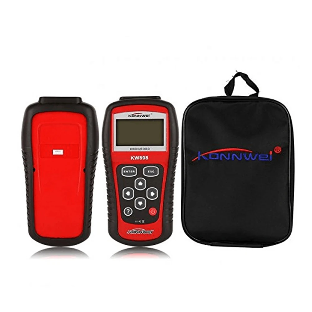 Vehemo для KONNWEI KW808 OBD2 MIL Сброс инструмент для чтения кода автомобиля диагностический сканер ясный error код автомобильной неисправности двигателя