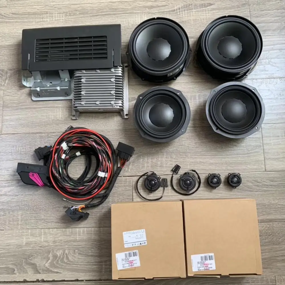 Комплект Динамиков SHARAN Dynaudio (4 динамика/4 НЧ динамика/1 усилитель) с