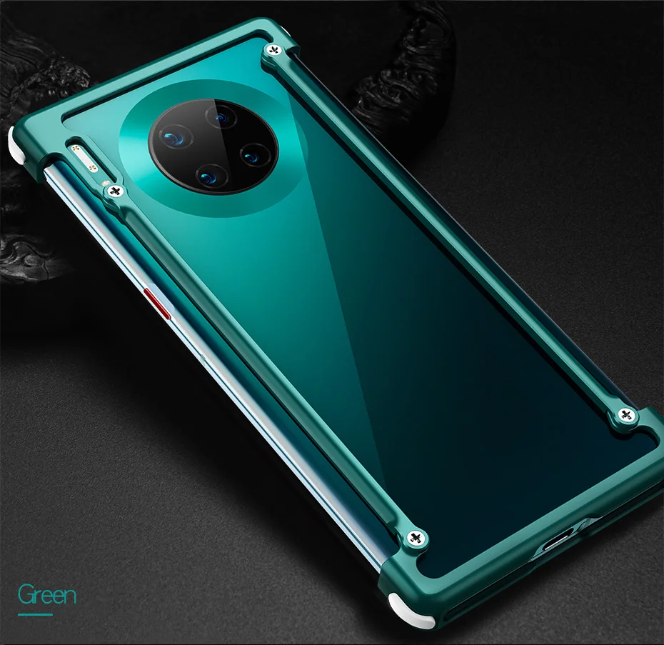 OATSBASF подушка безопасности Бампер металлический чехол для huawei mate 30 Чехол персональный металлический чехол для huawei mate 30 Pro Чехол для телефона