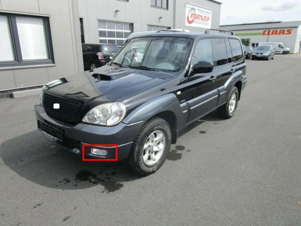 CAPQX для hyundai Terracan 2,5 3,5 2,4 2,9 2001-2006 переднего бампера Туман светильник Противотуманные фары светильник фары 92201H1050 92202H1050