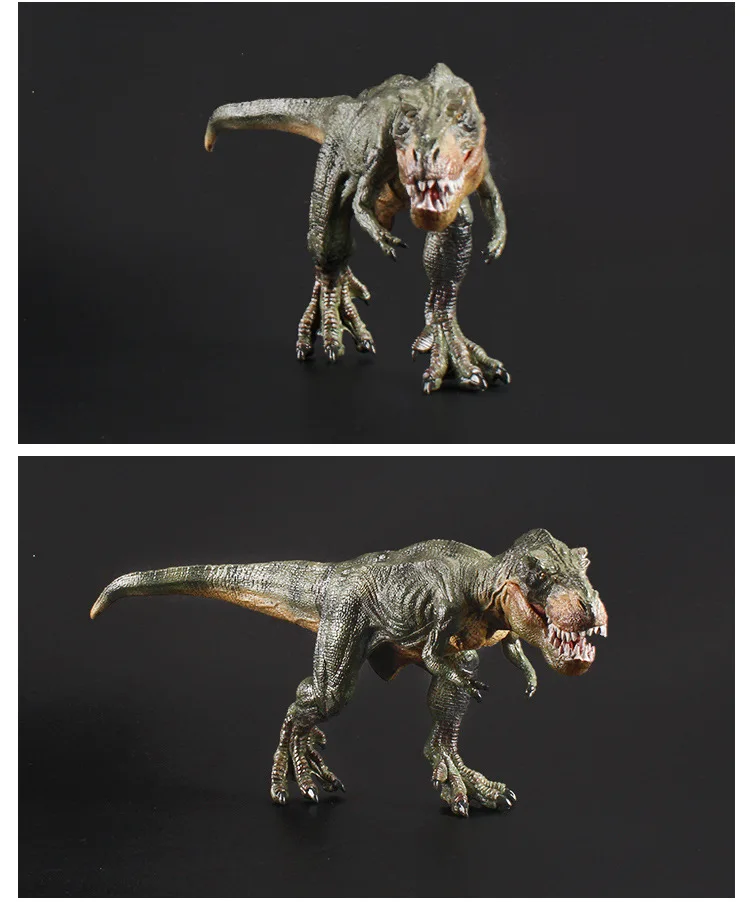 [Shell Fish] классическая модель динозавра серпа длинный T-Rex Маникюр модель дракона игры