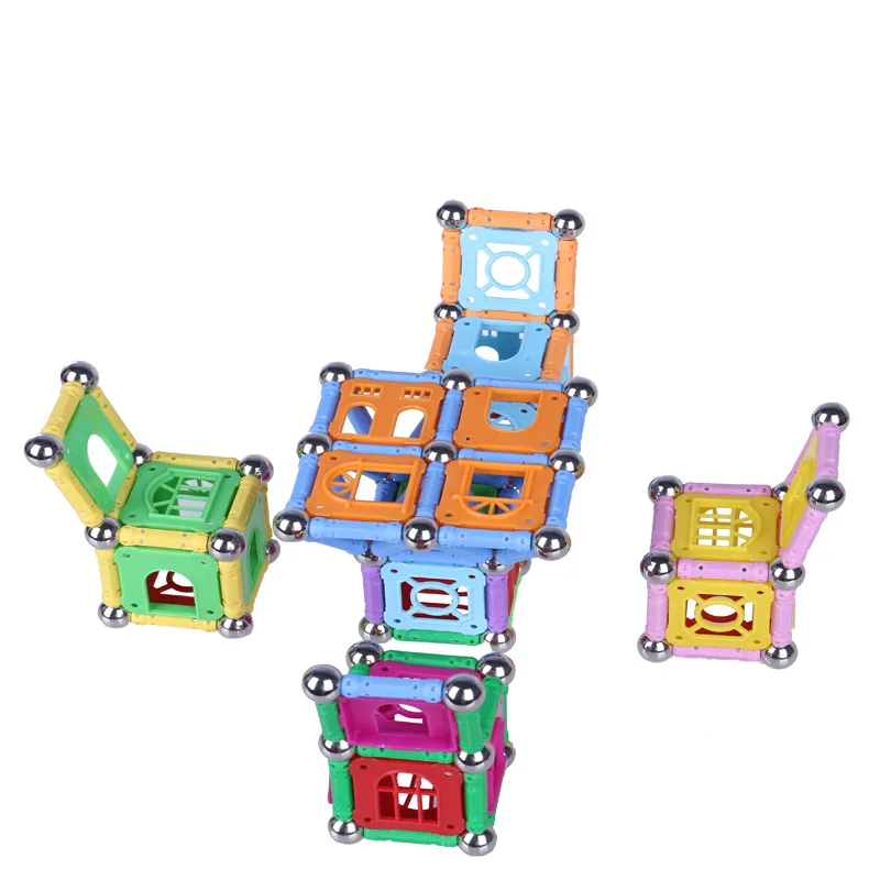 

Magnetic Wand Toy Children Game Assembling Education Zhi Yunhui Creative Geometry Educational Game Building Blocks