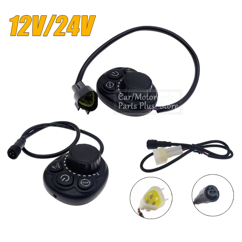 Car Parking Heater Controller Switch Knob 12v/24v For Track Air Diesel